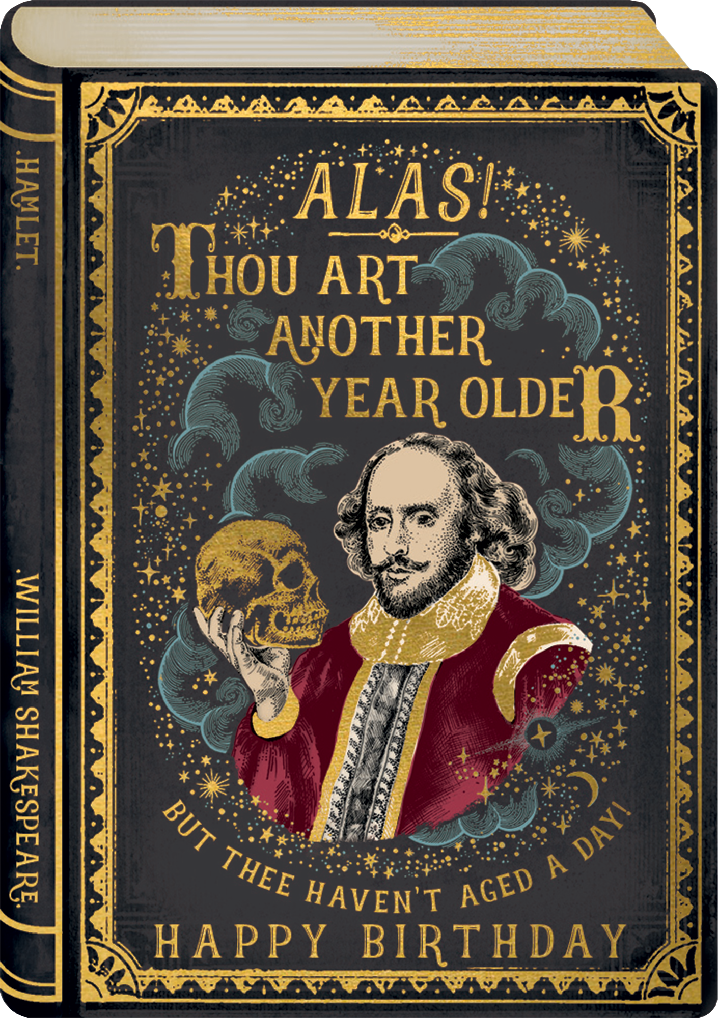 STORYBOOK HAMLET BIRTHDAY GREETING CARD THE ART FILE - r. h. ballard shop & gallery