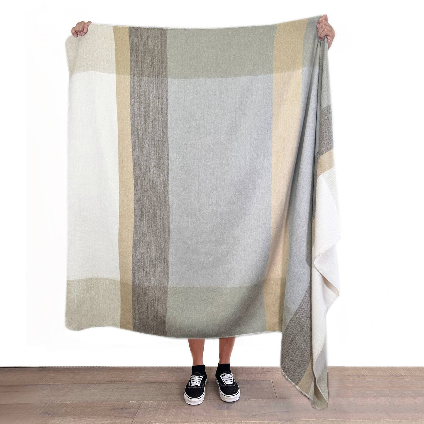 NEW! Alpaca Throw - Salt Flat