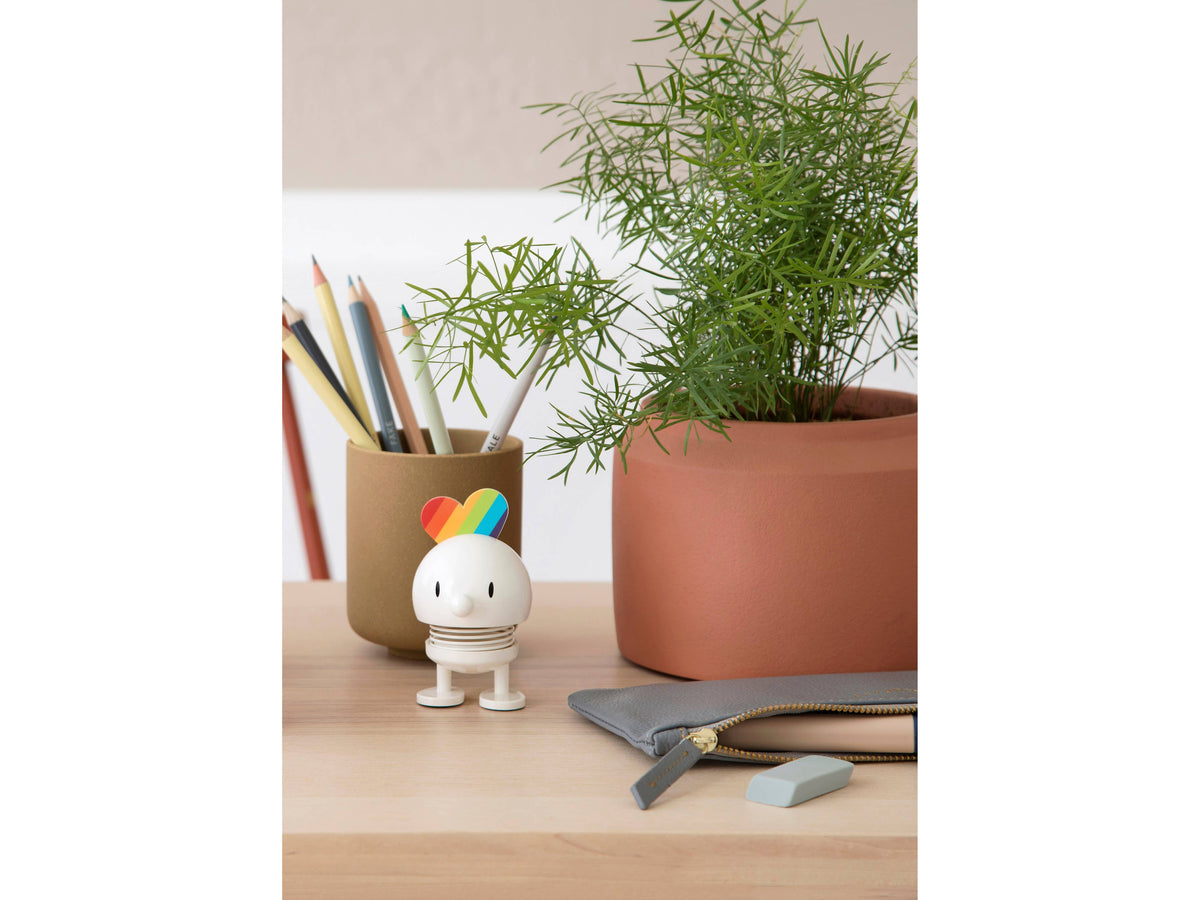 Hoptimist Rainbow Small White