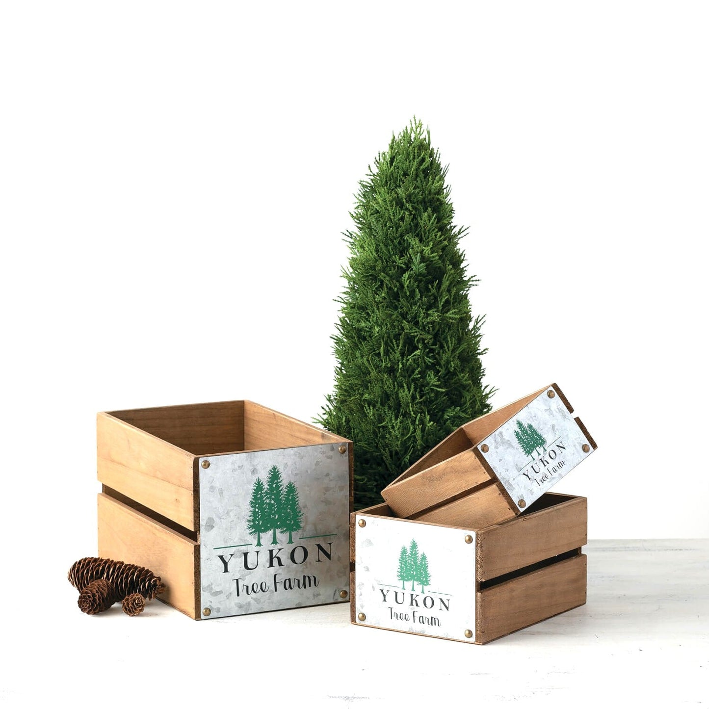 Faux Cedar Tree, 22 inches