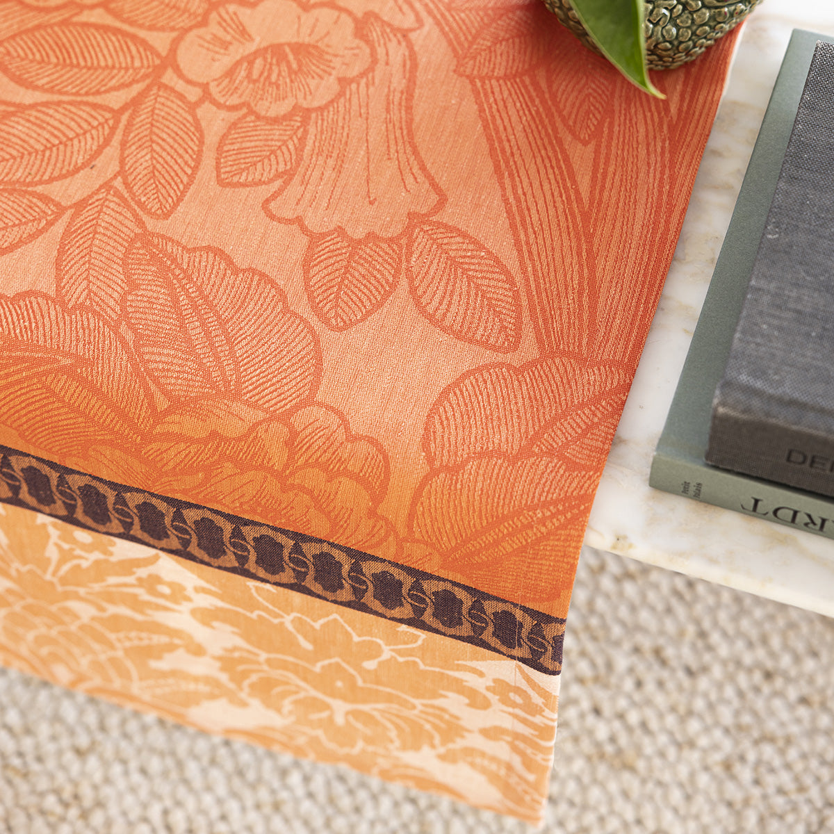 NEW! Escapade Tropical Orange Linen