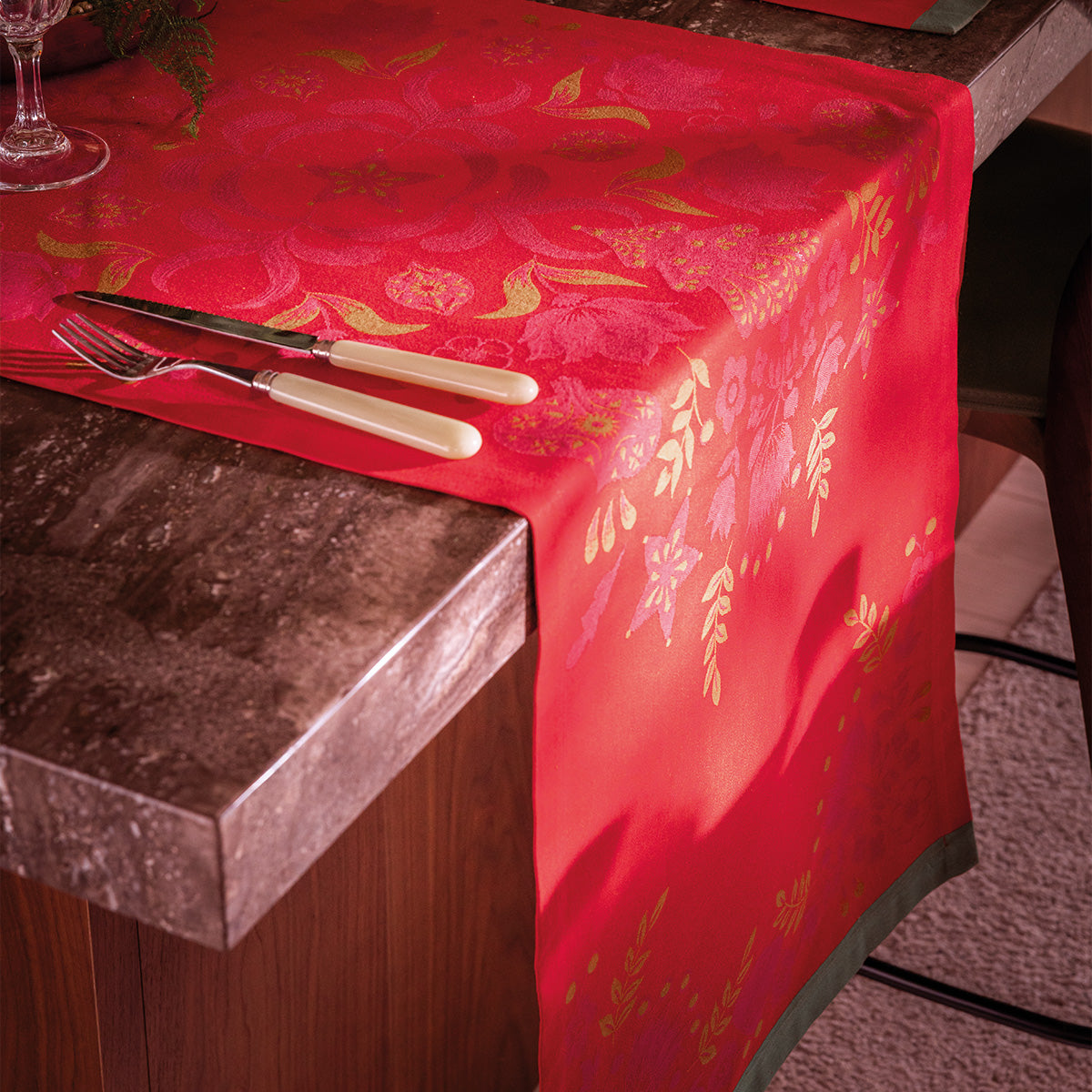 NEW! Feerie Red Holiday COTTON Collection