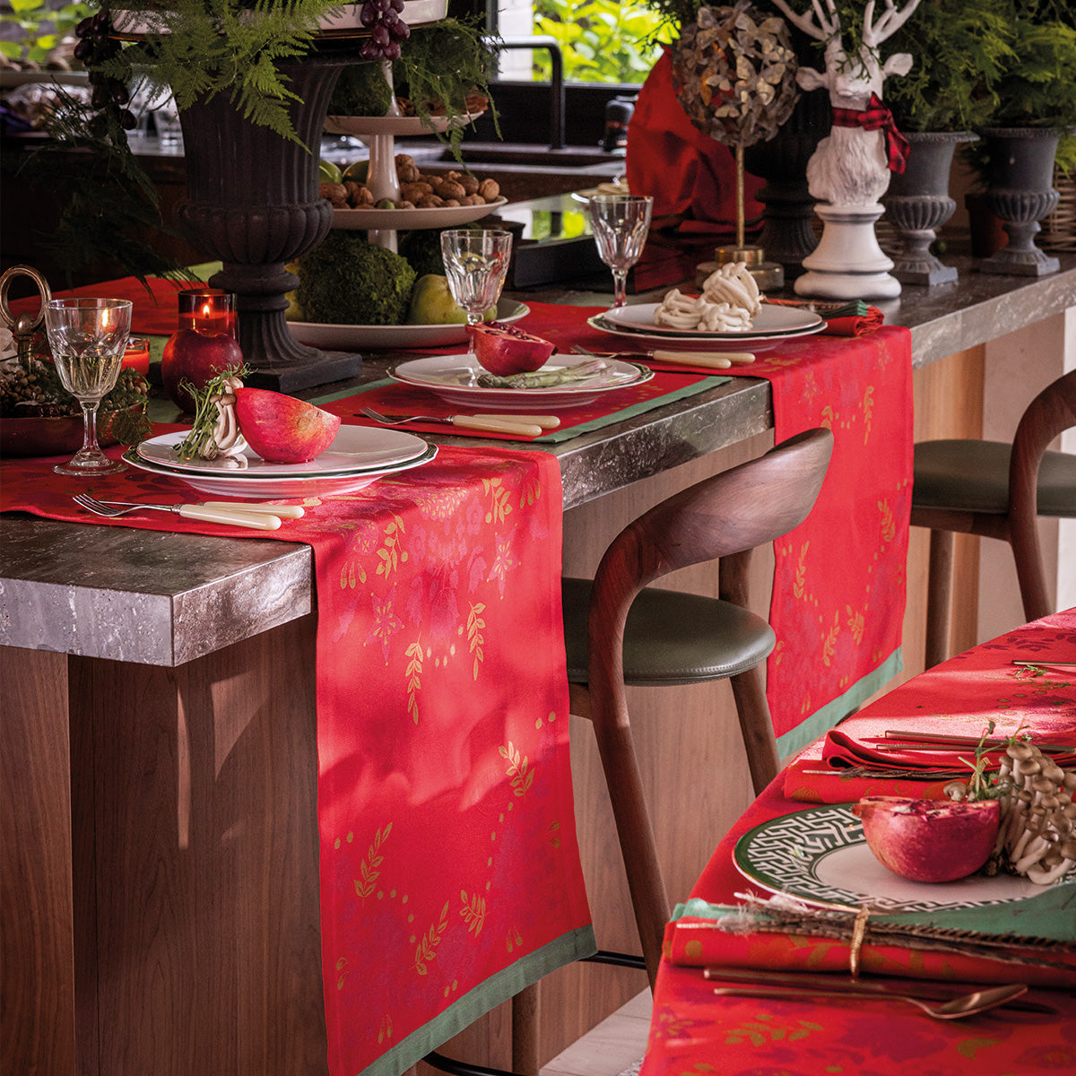 NEW! Feerie Red Holiday COTTON Collection