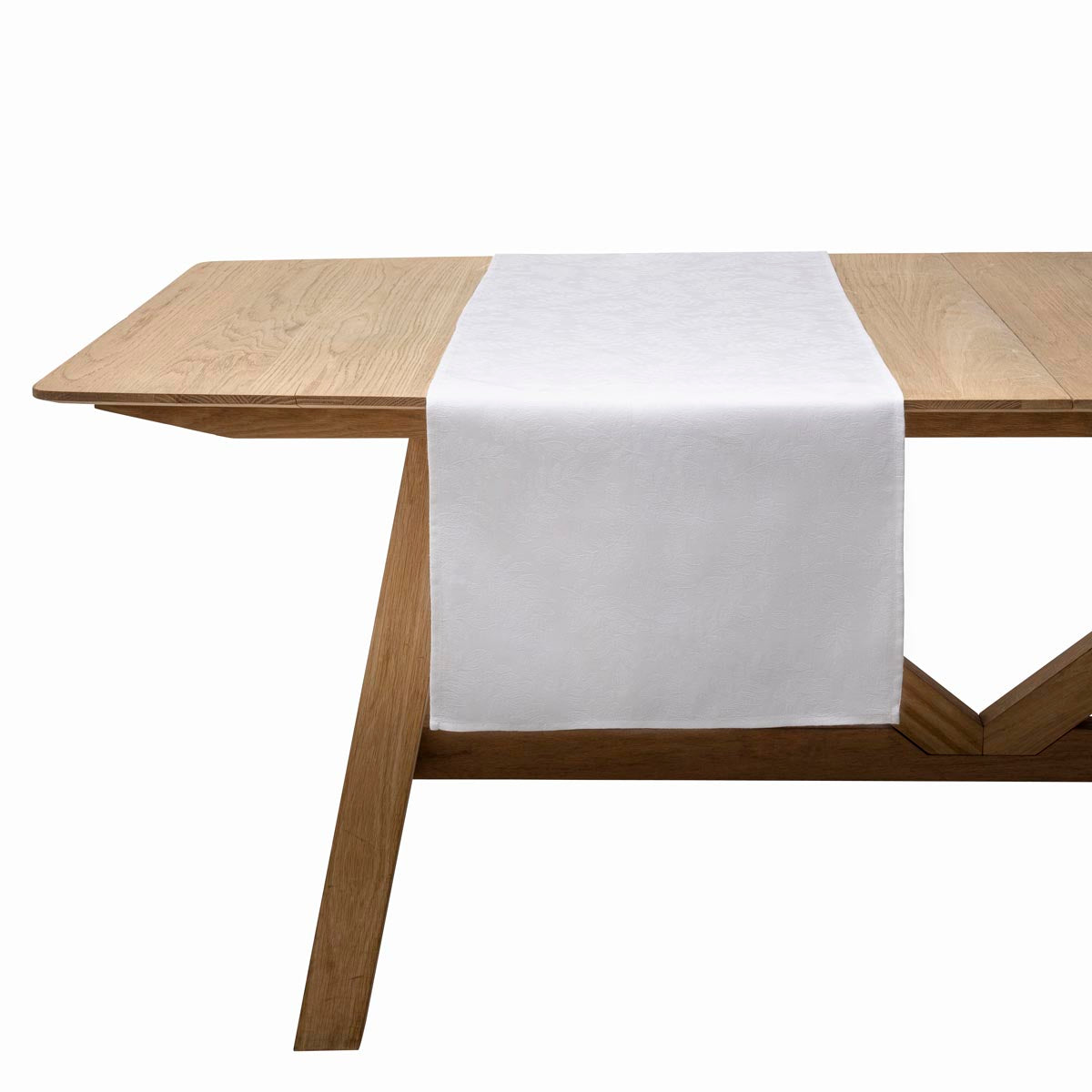 NEW! Vegetal Mood White COATED Tablecloth