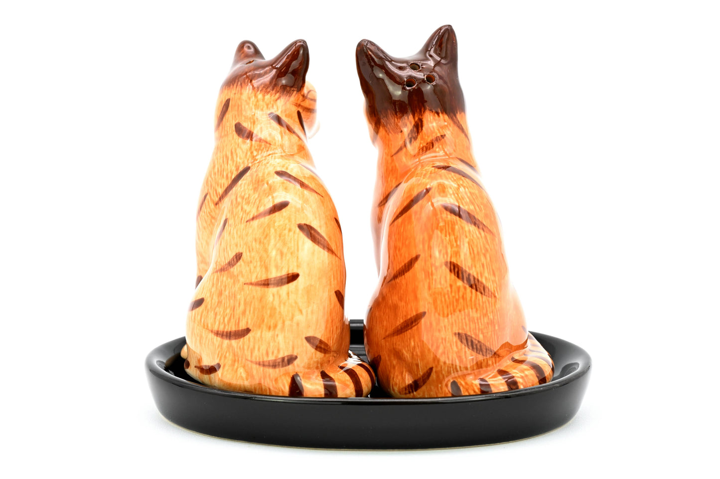 SALT AND PEPPER SHAKER Orange Tabby