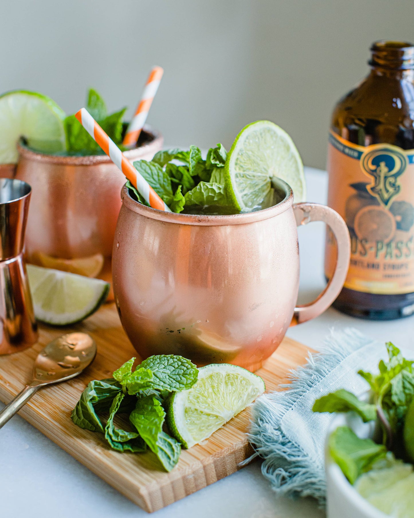 Passion Fruit Citrus Syrup 12oz - cocktail / mocktail mixer