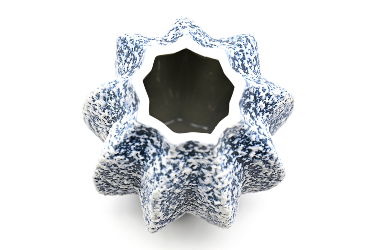 MAFA Blue Texture Mini Handcrafted Porcelain Vase