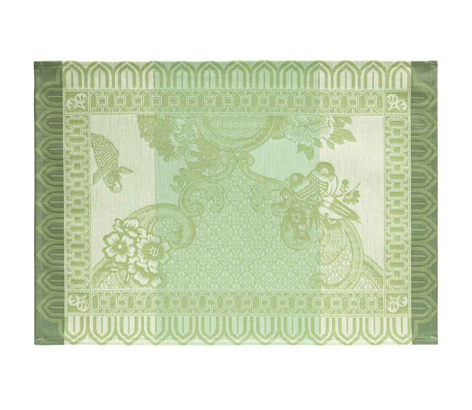 NEW! Promenade Imperiale Green Coated Placemats, Set of 2 - r. h. ballard shop & gallery