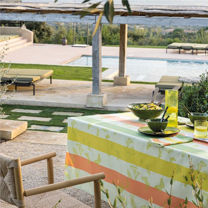 Bal des Papillons Yellow COTTON