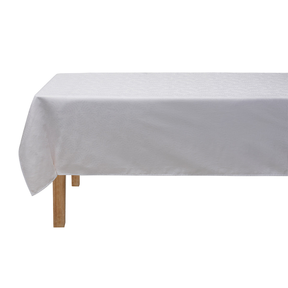 NEW! Vegetal Mood White COATED Tablecloth