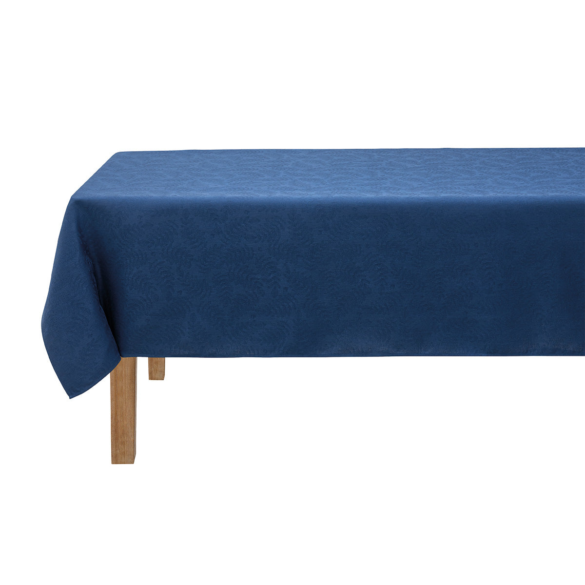 NEW! Vegetal Mood Blue Coated Tablecloth