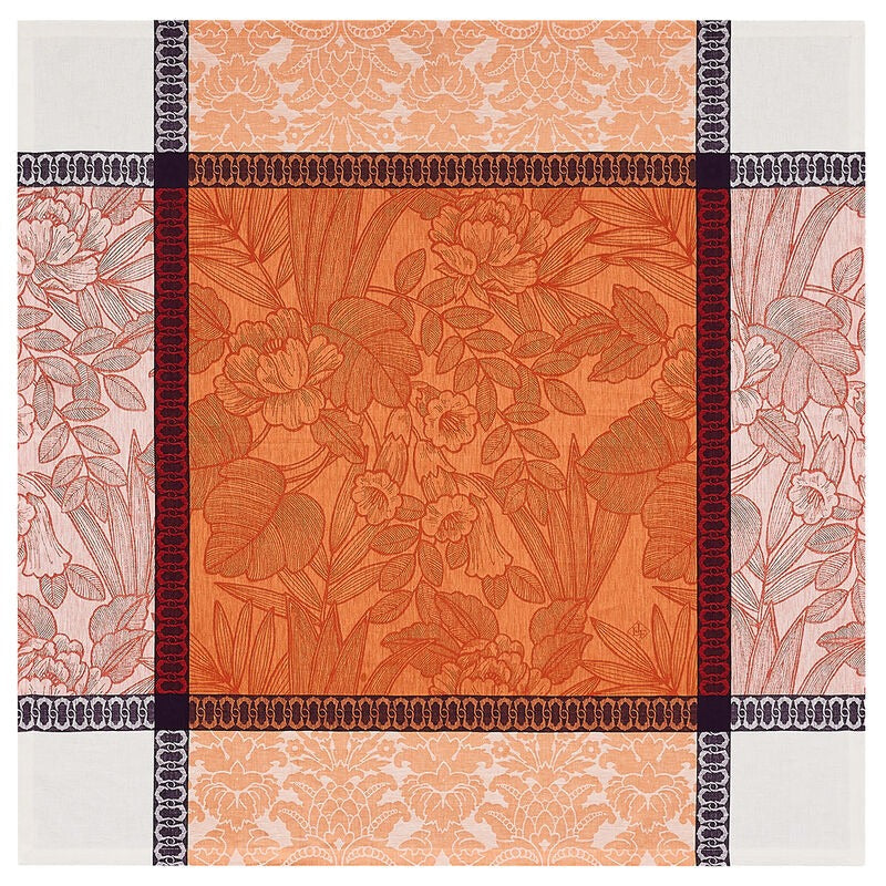 NEW! Escapade Tropical Orange Linen