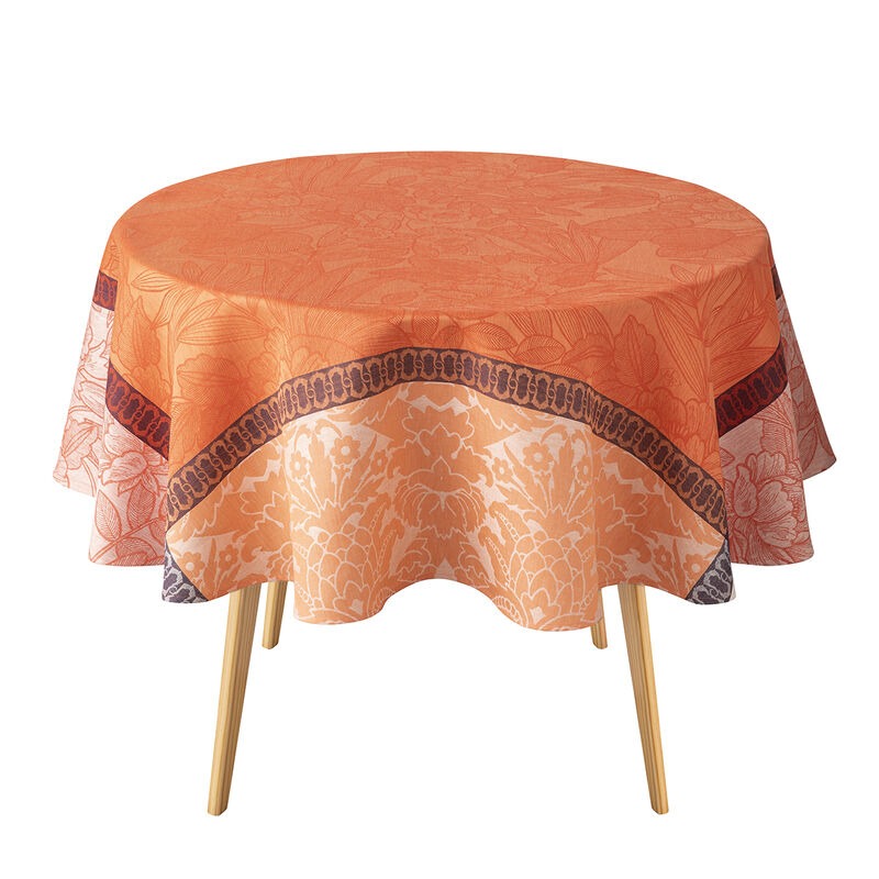 NEW! Escapade Tropical Orange Linen