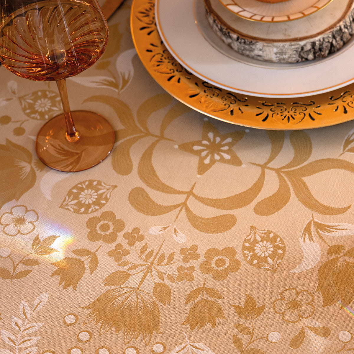 NEW! Feerie Gold Holiday COTTON Collection