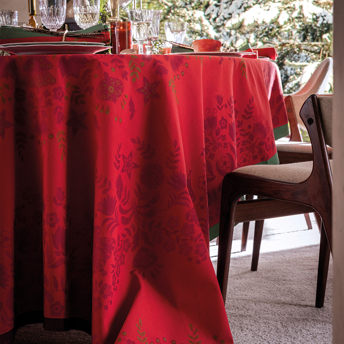 NEW! Feerie Red Holiday COTTON Collection