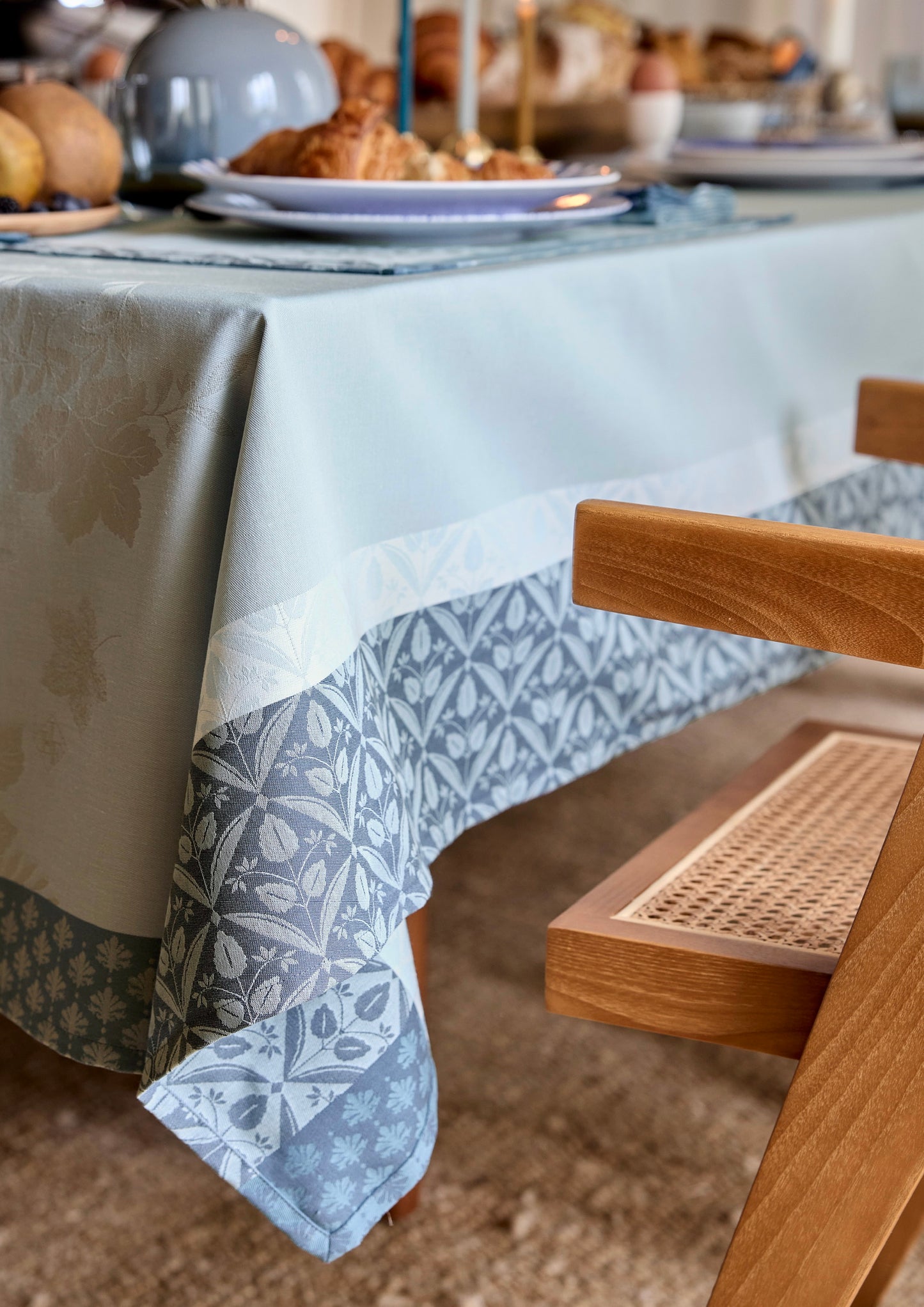 NEW! Manor Lane Blue Coated Collection