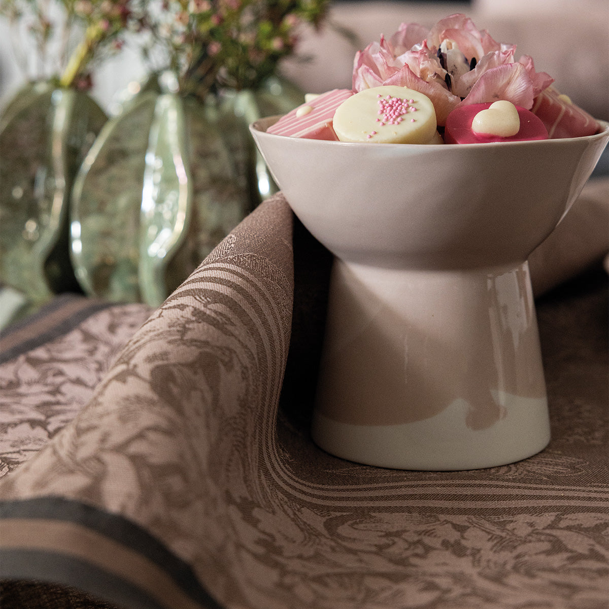 NEW! Romance Pink Cotton/Linen