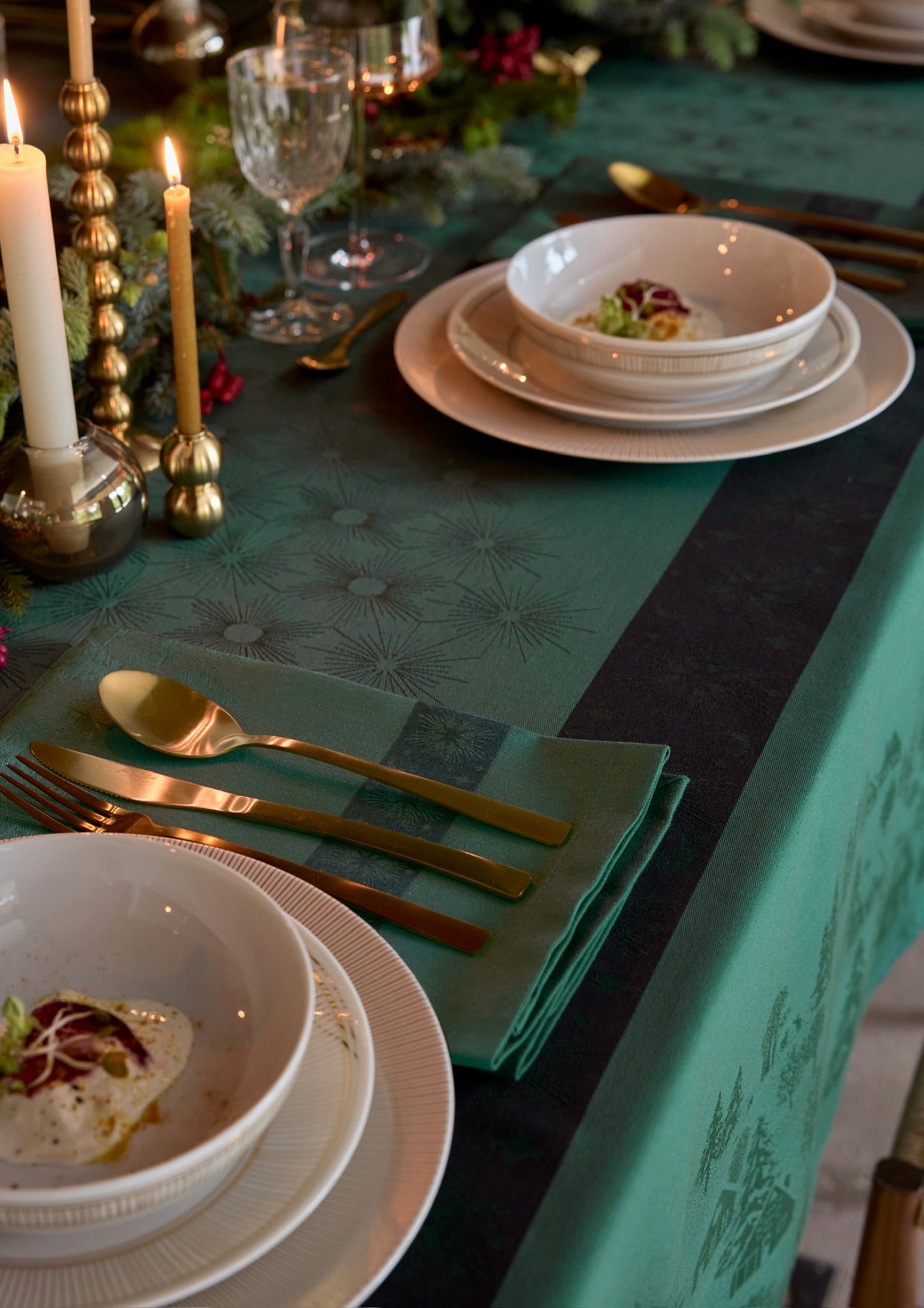NEW! Sous Les Etoiles Green COTTON Collection