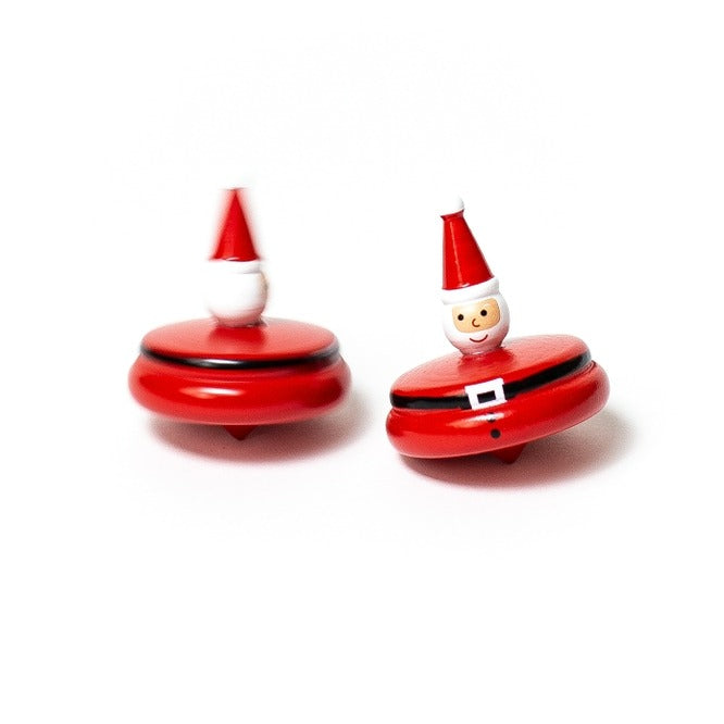 Santa Spinner Tops