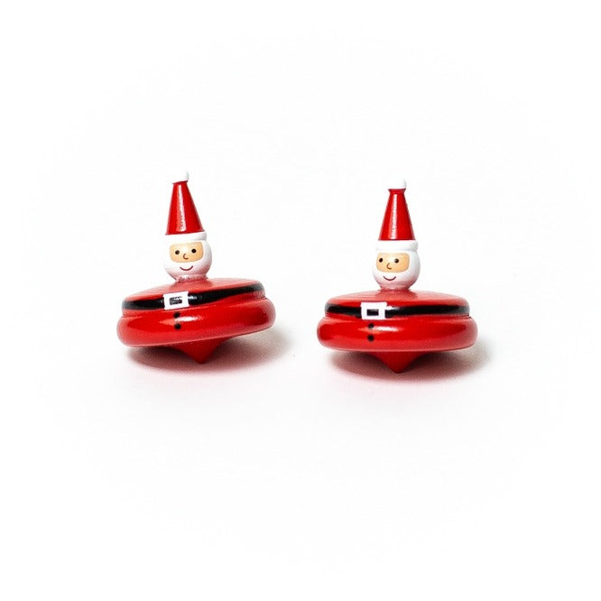 Santa Spinner Tops