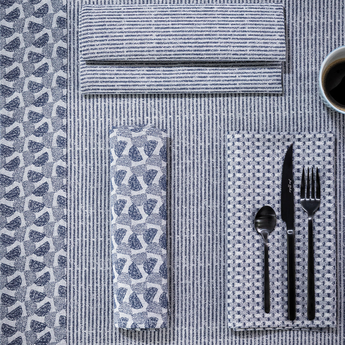 NEW! Empreintes Cobalt COTTON Collection