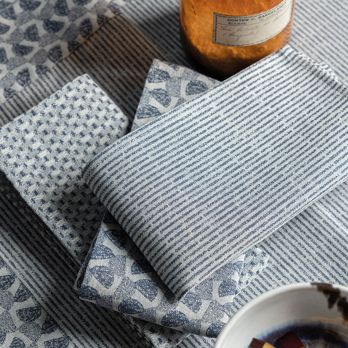 NEW! Empreintes Cobalt COTTON Collection