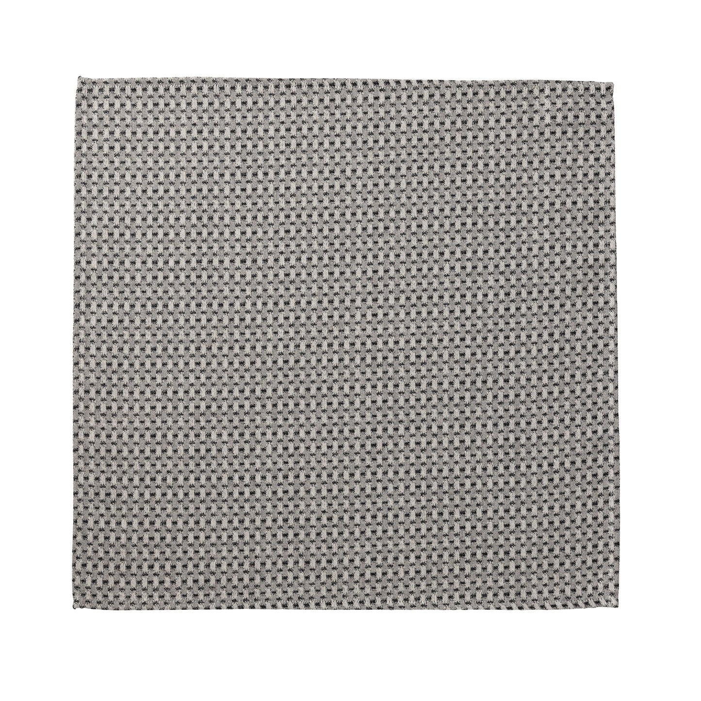 NEW! Empreintes Tissage Black Cotton Napkin - Set of 2