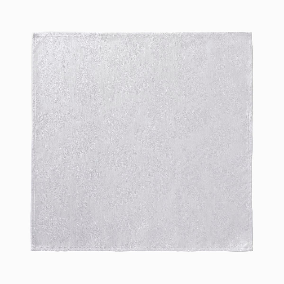 NEW! Vegetal Mood White COATED Tablecloth