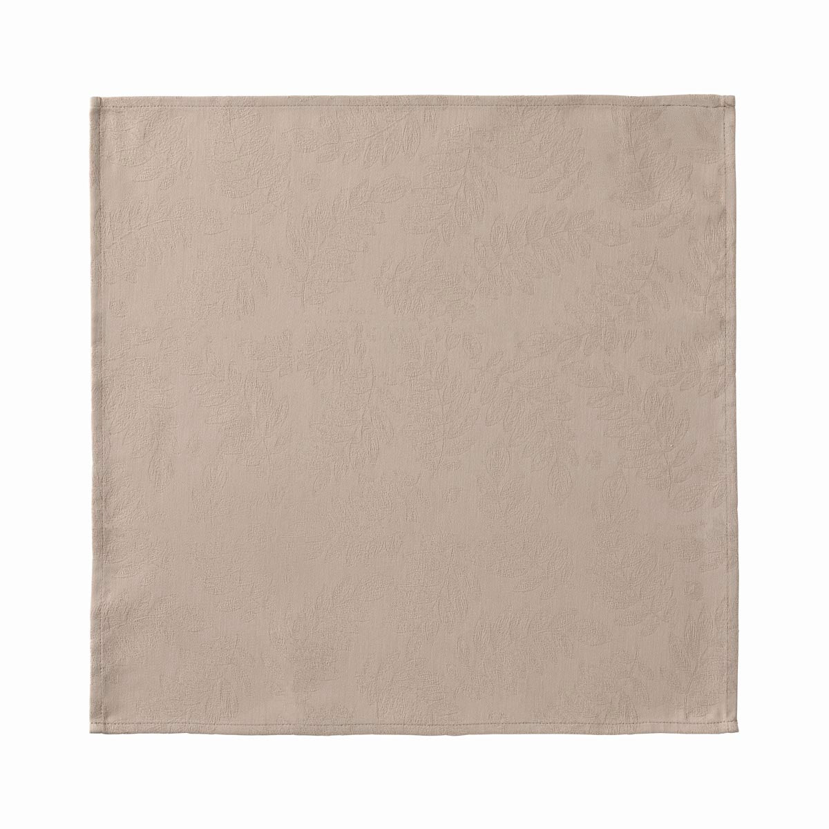 NEW! Vegetal Mood Beige COATED Tablecloth