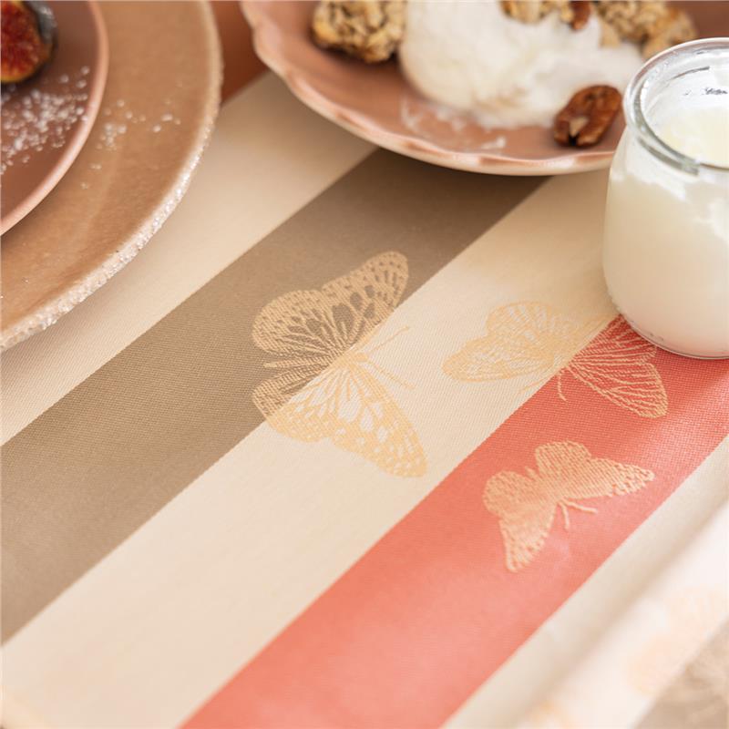 NEW! Bal des Papillons Pink COTTON