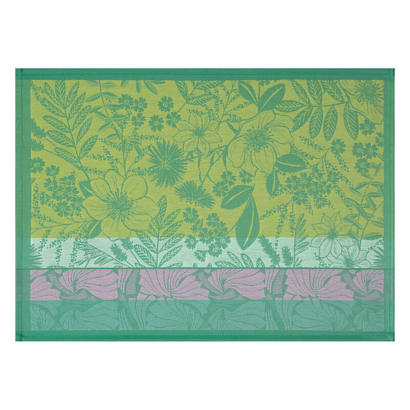 Cottage Cozy Green, Set of 2 Coated Placemats
