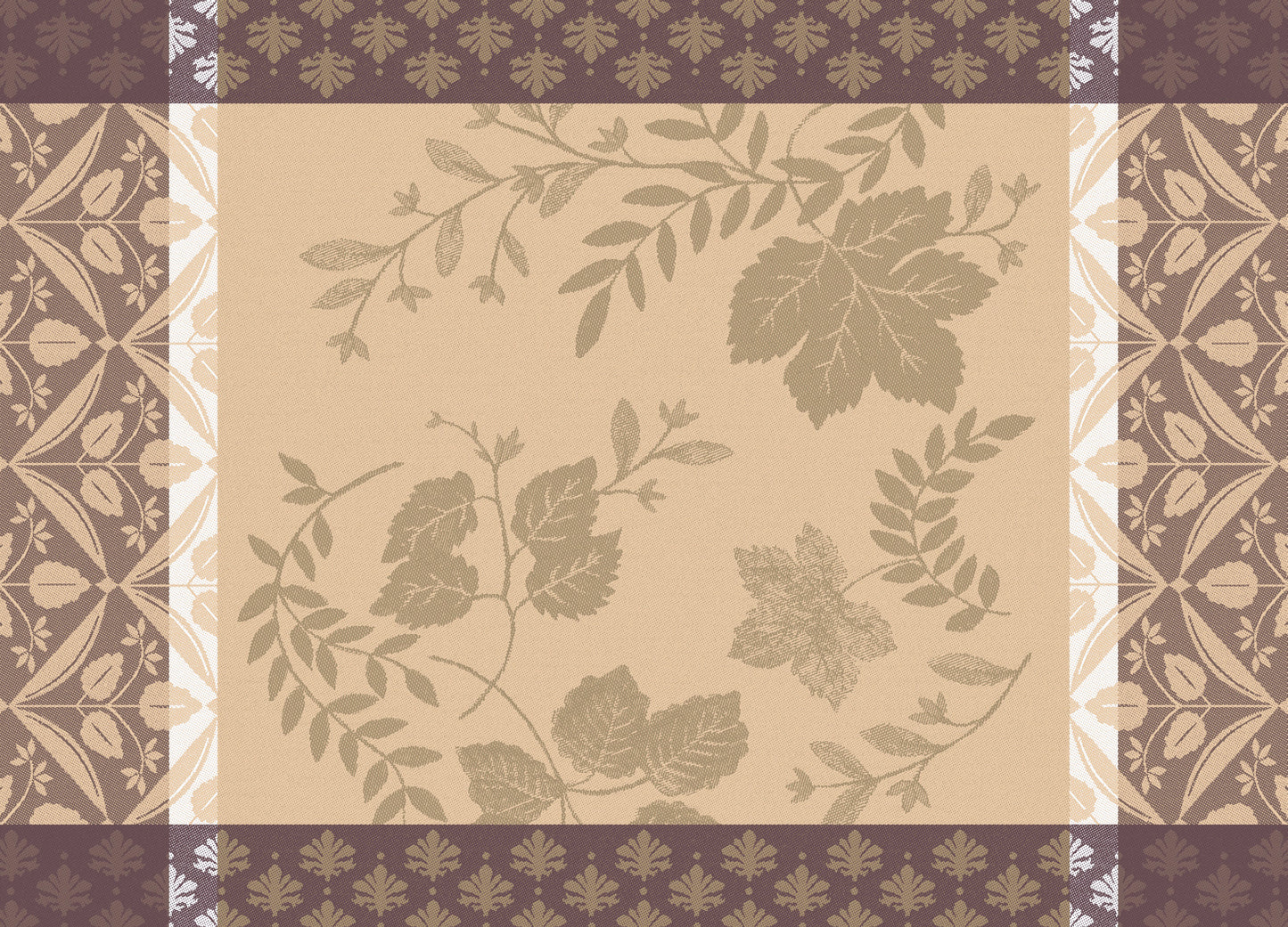 NEW! Manor Lane Beige Coated Placemats, Set of 2