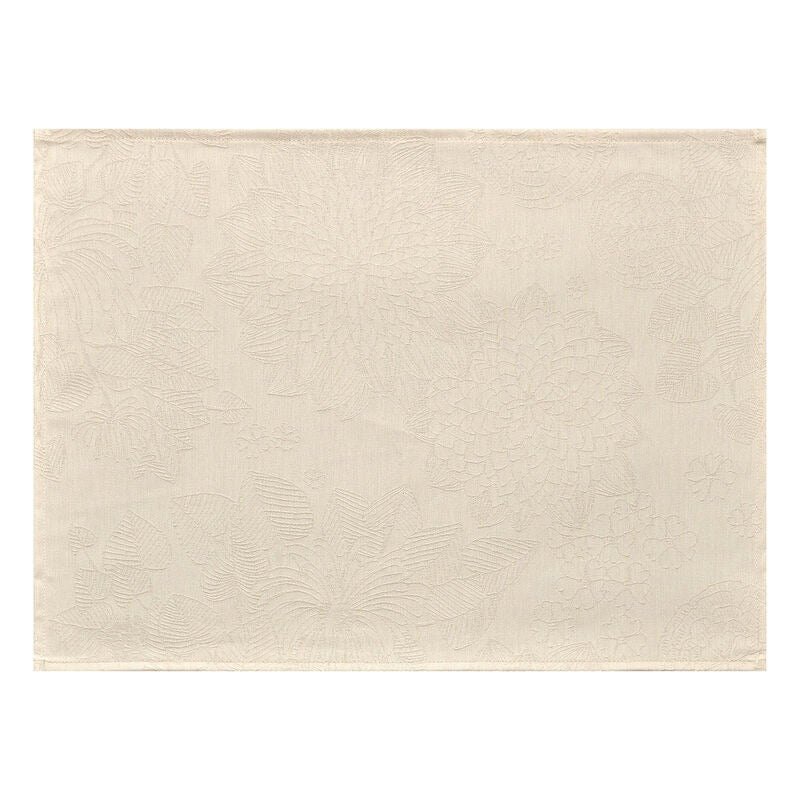 NEW! Marie-Galante Solid Beige Tablecloth COATED