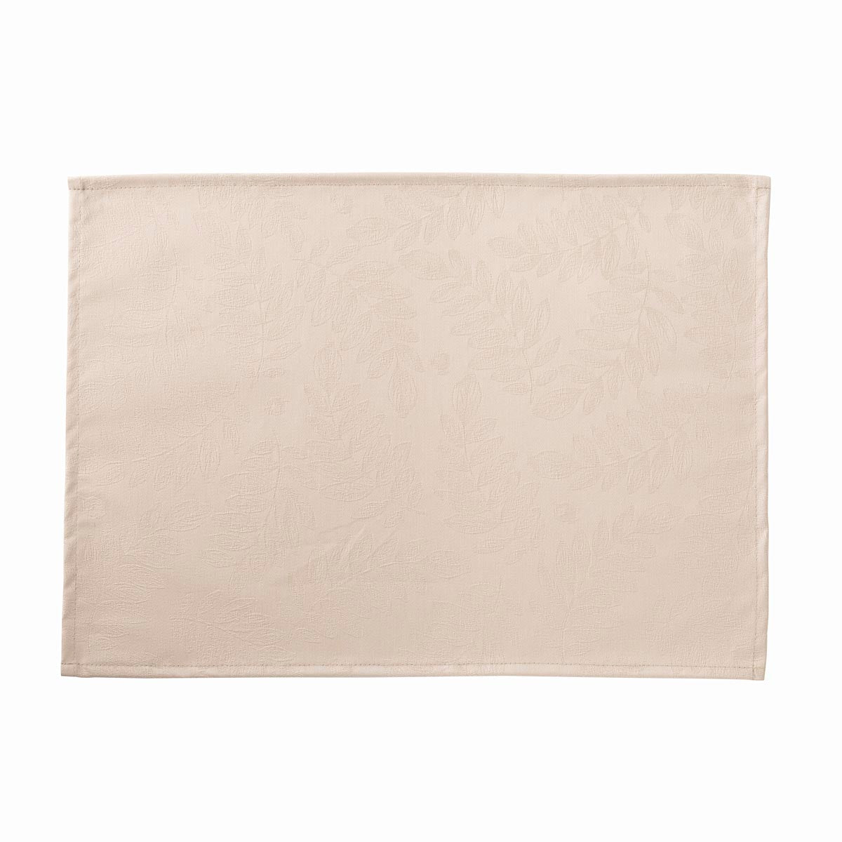 NEW! Vegetal Mood Beige COATED Tablecloth