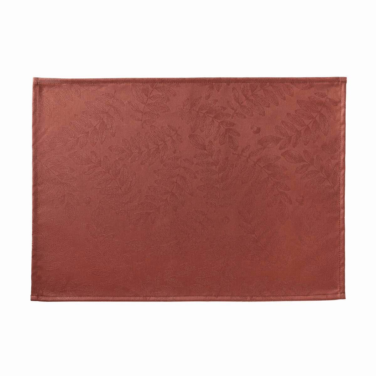 NEW! Vegetal Mood Brick Red Coated Tablecloth
