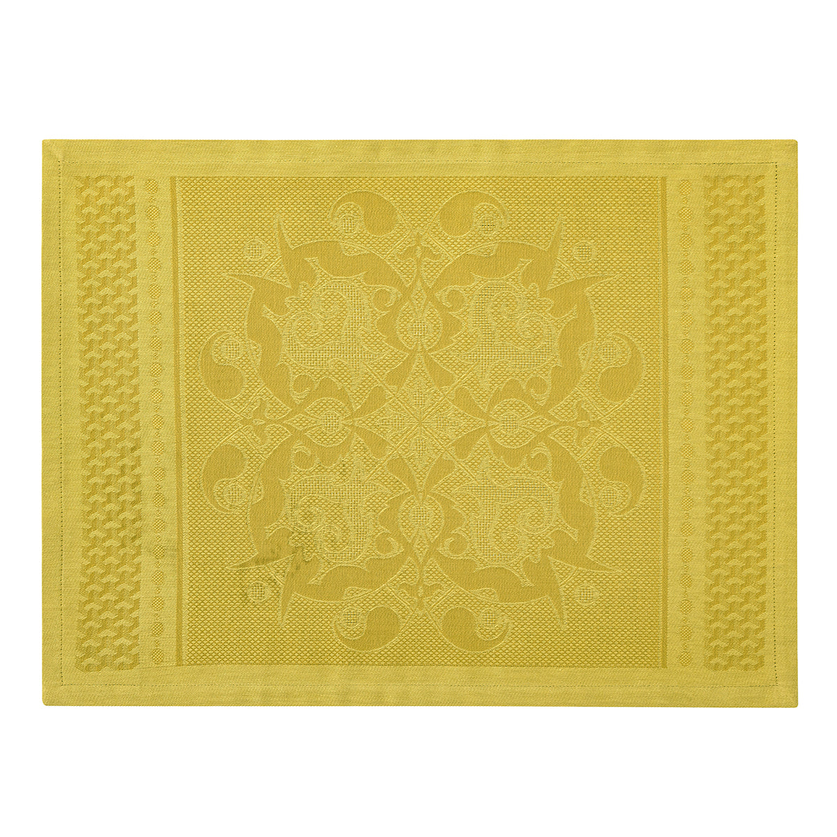 Palais Venetian Yellow Gold Cotton Tablecloth