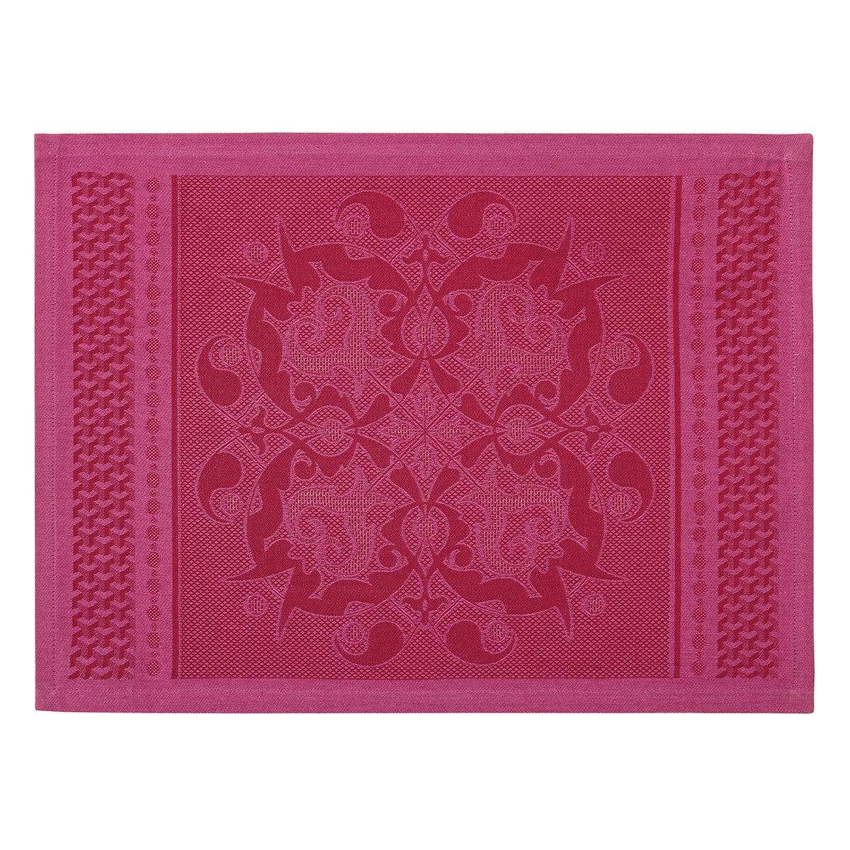 Palais Venetian Pink Magenta Cotton Tablecloth