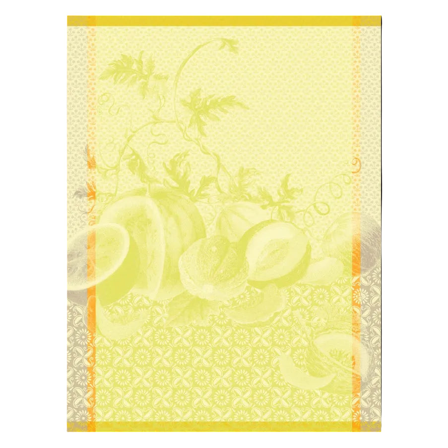 Decorative paper with floral patterns on a yellow background