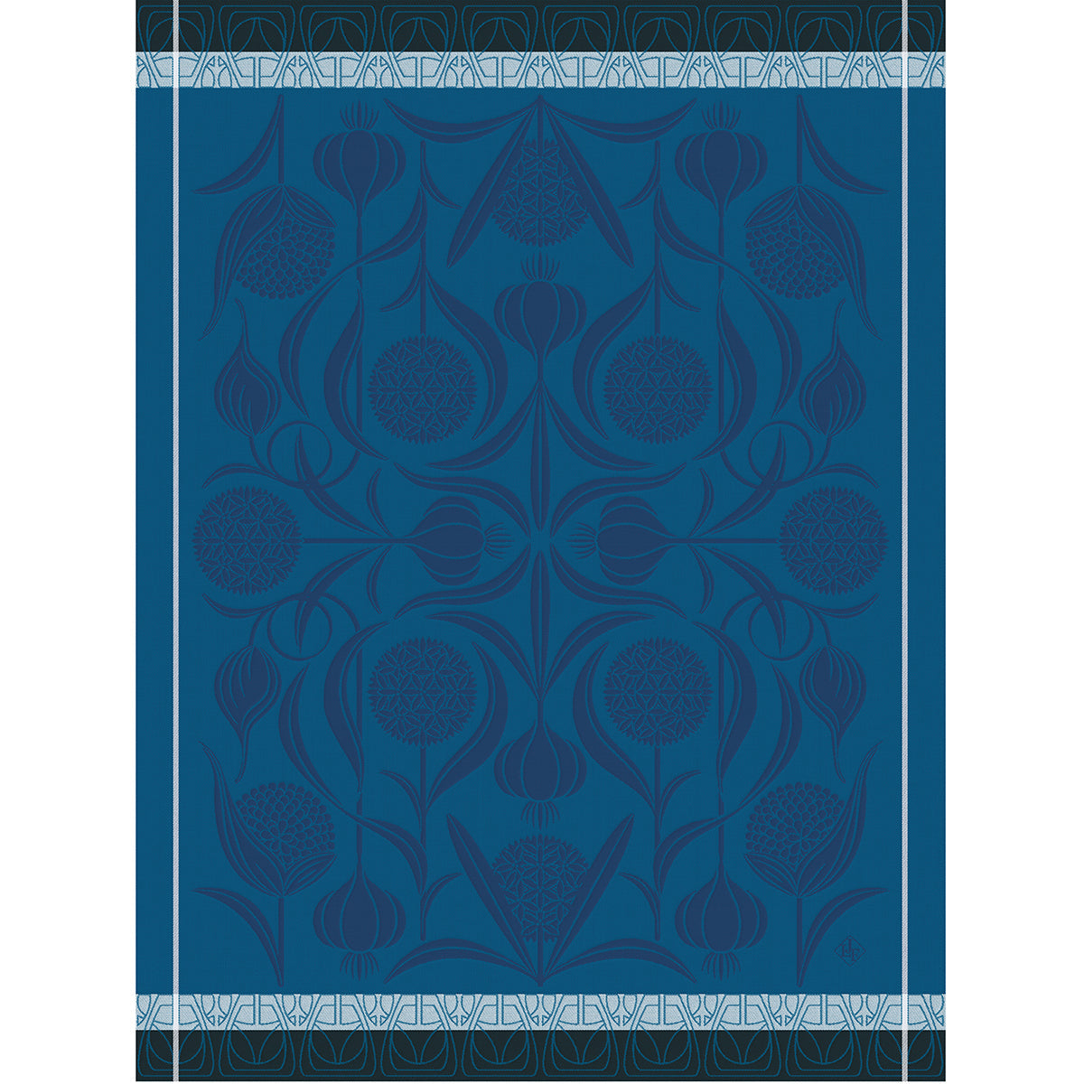 L’ail Blue Tea Towel