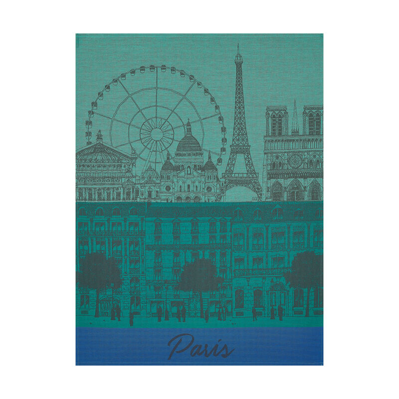 Paris Panorama Garden Towel
