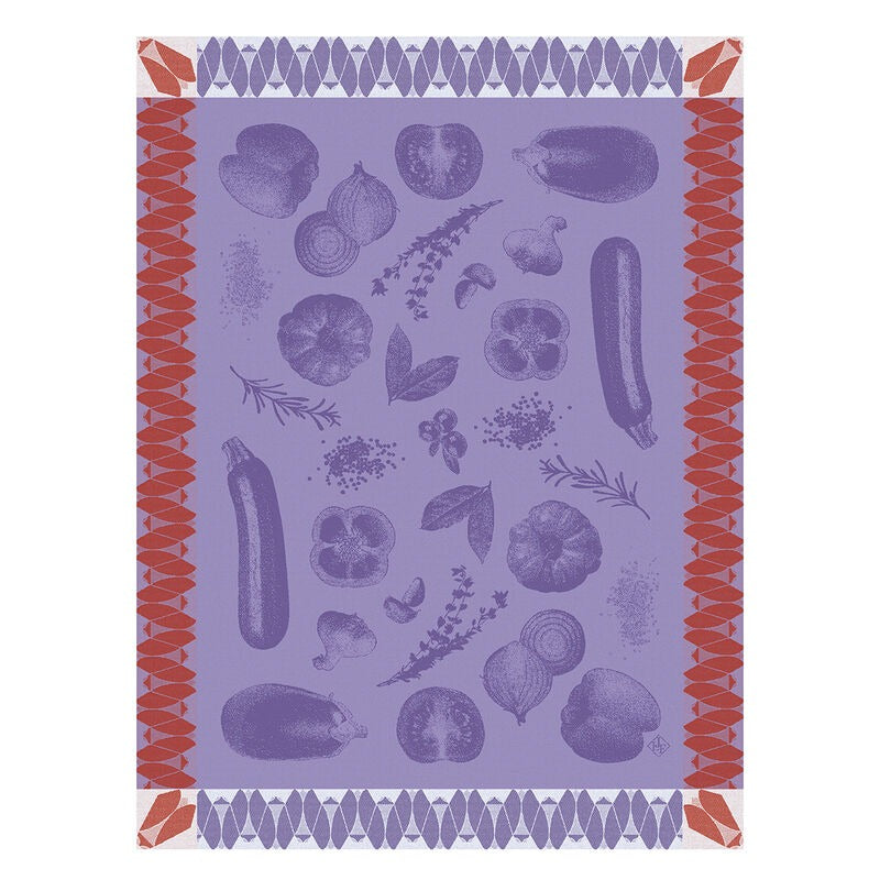 Ratatouille Purple Towel