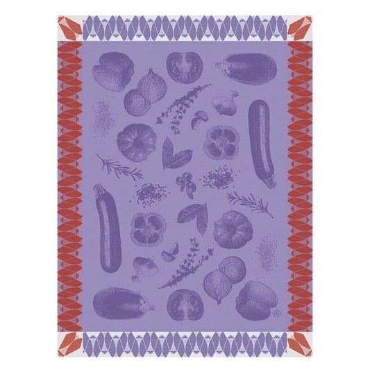 Ratatouille Purple Towel