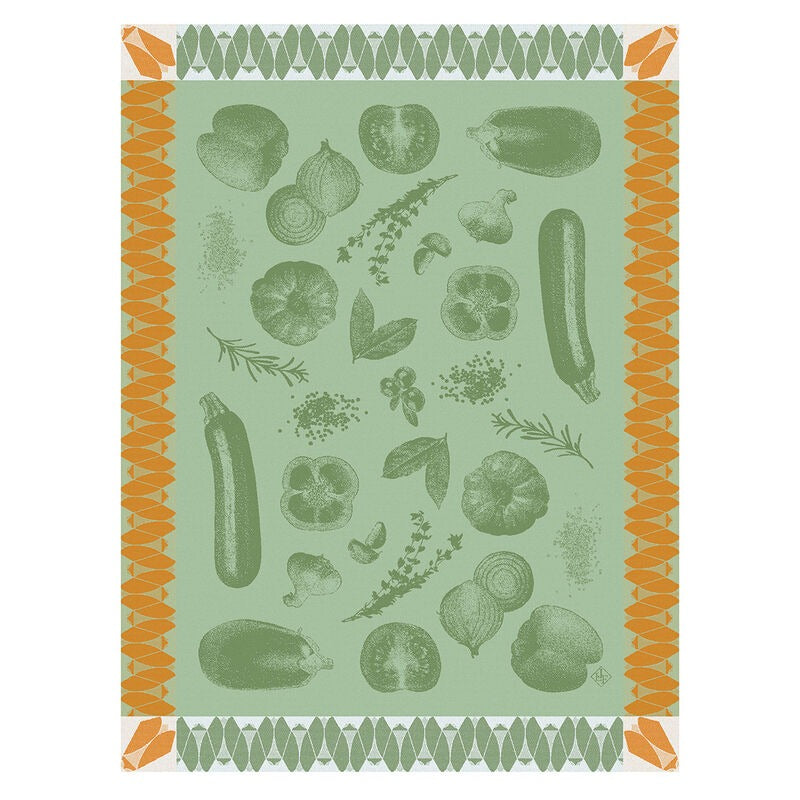 Ratatouille Green Towel