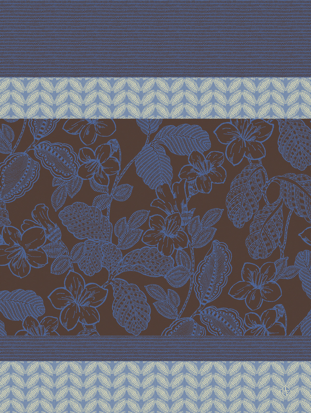 Sulawesi Blue Tea Towel