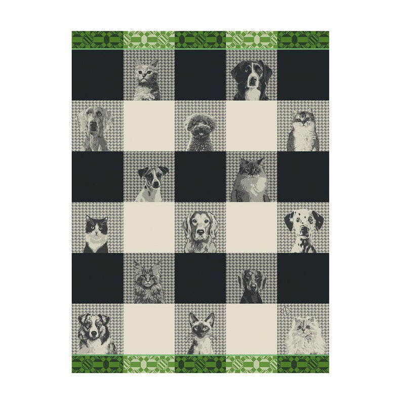NEW! Truffes Black Tea Towel