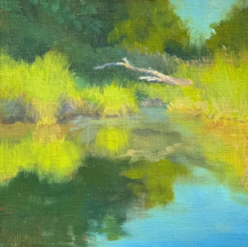 Secret Passage, Oil Painting