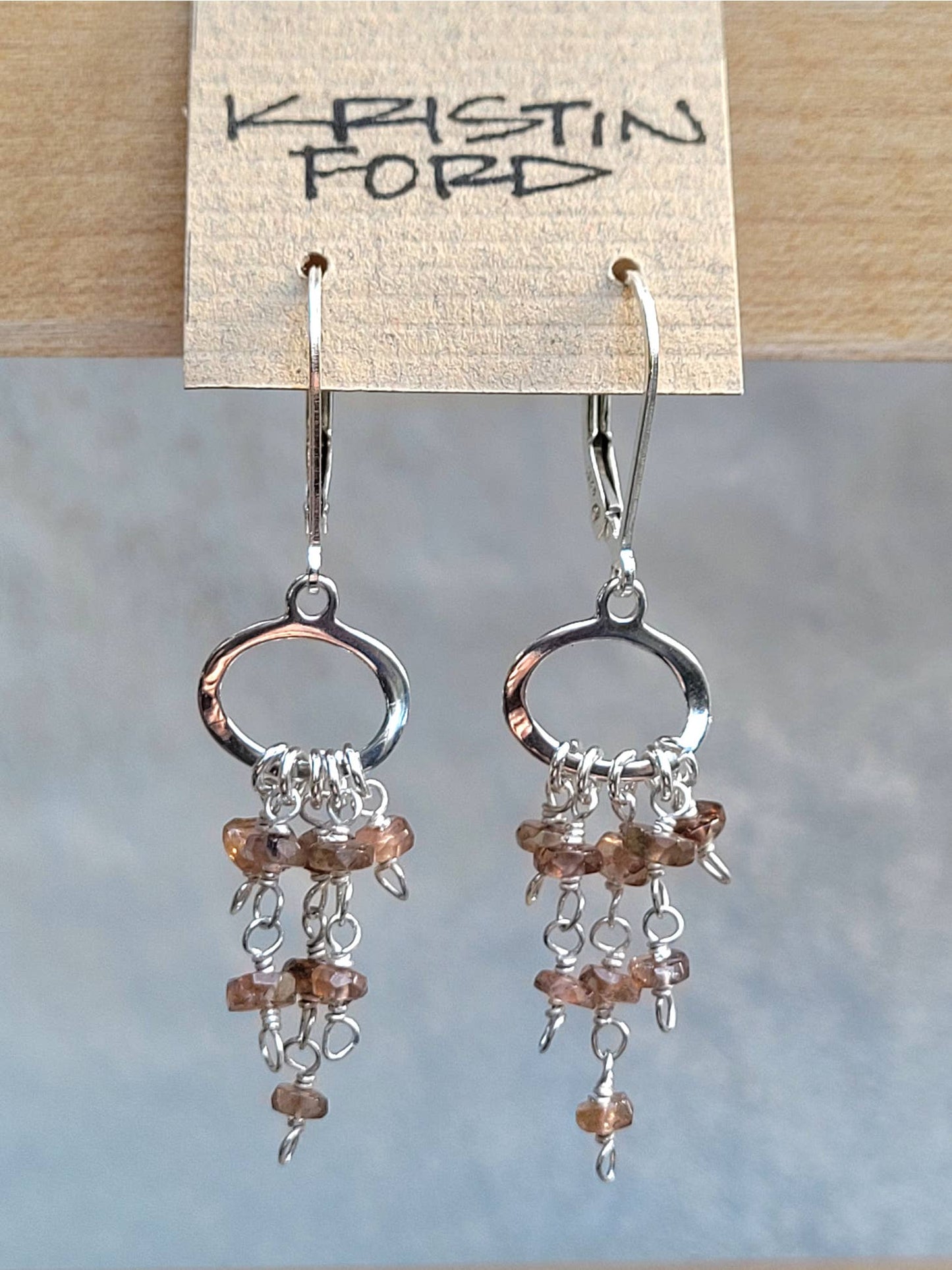 Andalucite Dangle Earrings
