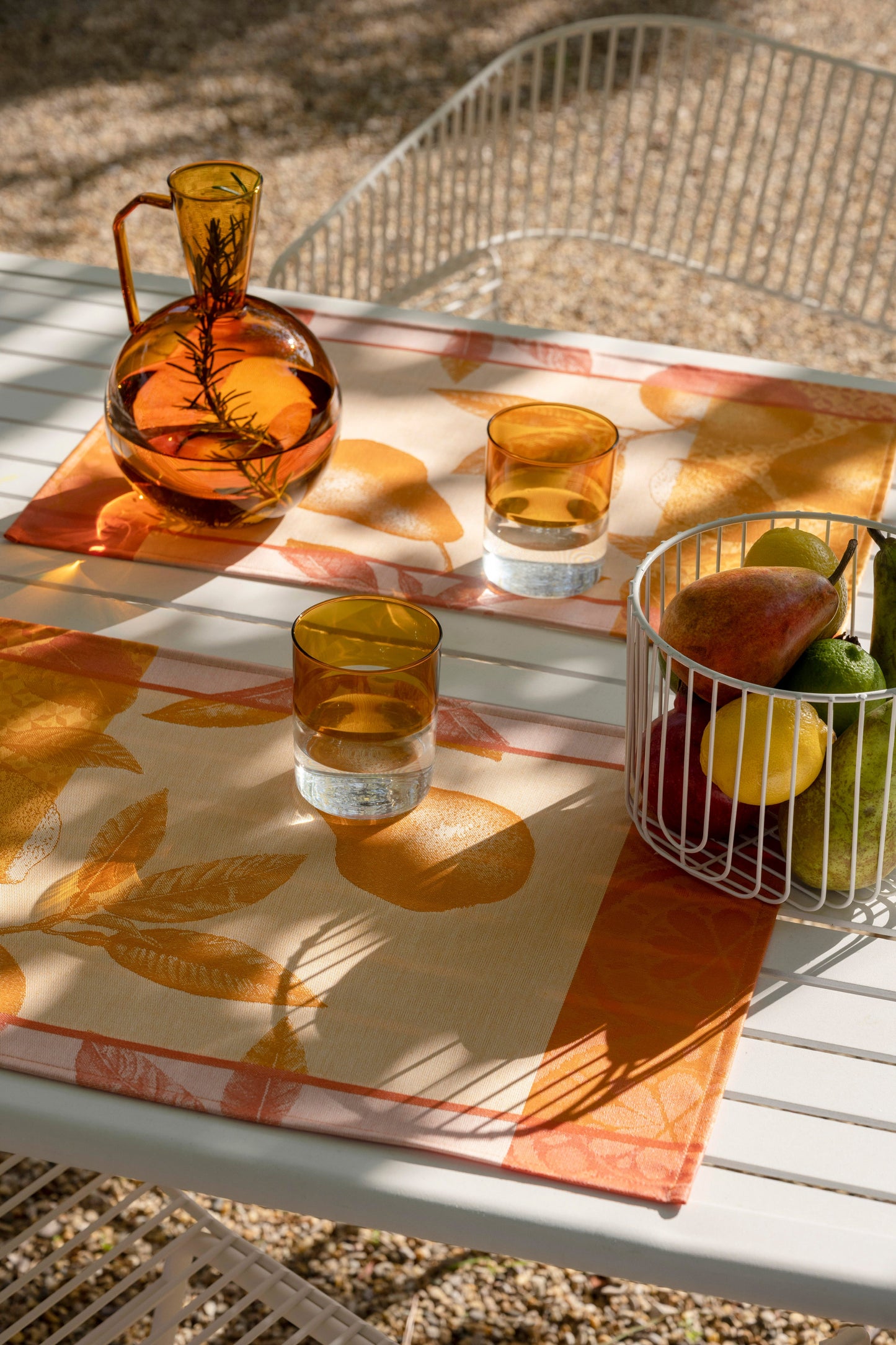 Arriere-Pays Orange Cotton