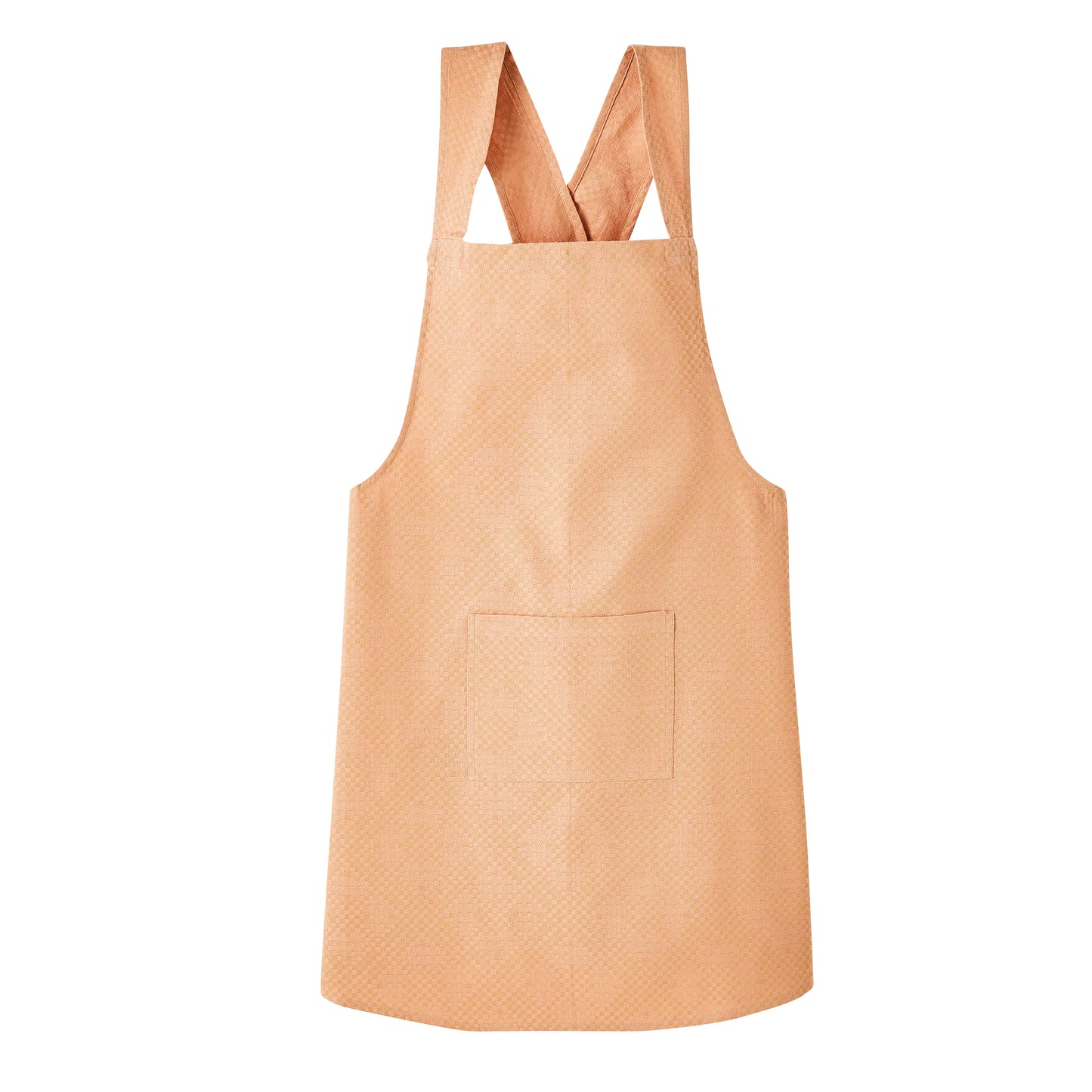 Essentiel Graphique Wrap Apron Terracotta