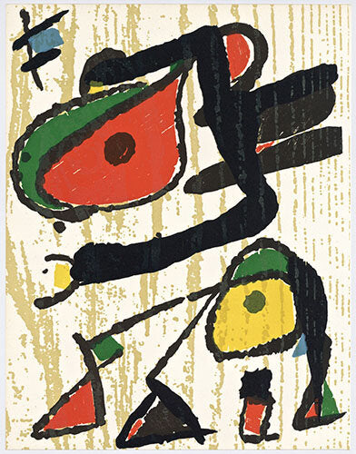 Miro Graveur V, Woodcut